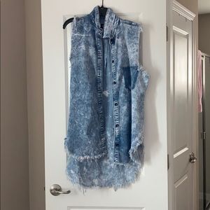 Denim shirt